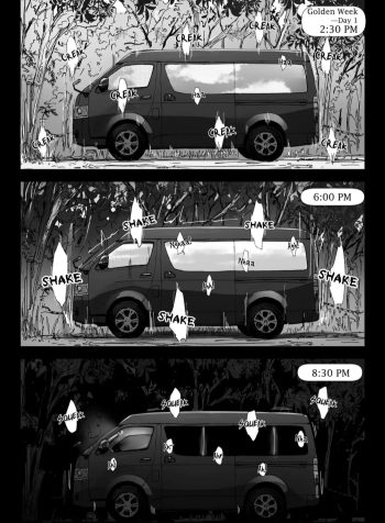 Senpai no Dekai Kuruma ga Boku no Kanojo o Nosete Hageshiku Yureru